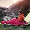 Wakeman Mummy Sleeping Bag - Cold Weather Waterproof Sleeping Bag Rated to 10 Degrees F by Wakeman Pink 75-CMP1165 - alternate 6